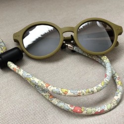 Colgador de gafas flores cordón niña-varios estampados