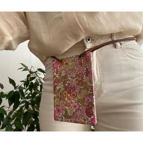 Portamóvil flores cordón- VARIOS ESTAMPADOS