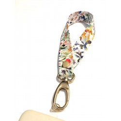 Lanyard corto / cinta movil flores - VARIOS ESTAMPADOS