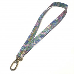 Lanyard / cinta móvil flores personalizado- VARIOS ESTAMPADOS