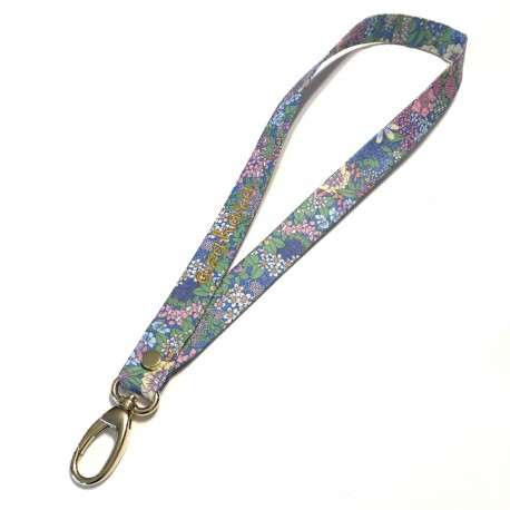 Lanyard / cinta móvil flores personalizado- VARIOS ESTAMPADOS