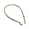 Colgador de gafas leopardo marrón
