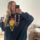 Cinta intermedia móvil flores - VARIOS ESTAMPADOS 