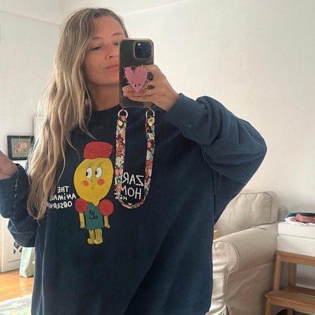 Cinta intermedia móvil flores - VARIOS ESTAMPADOS 