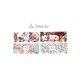 Cuelgatodo flores + chapa redonda mediana personalizada